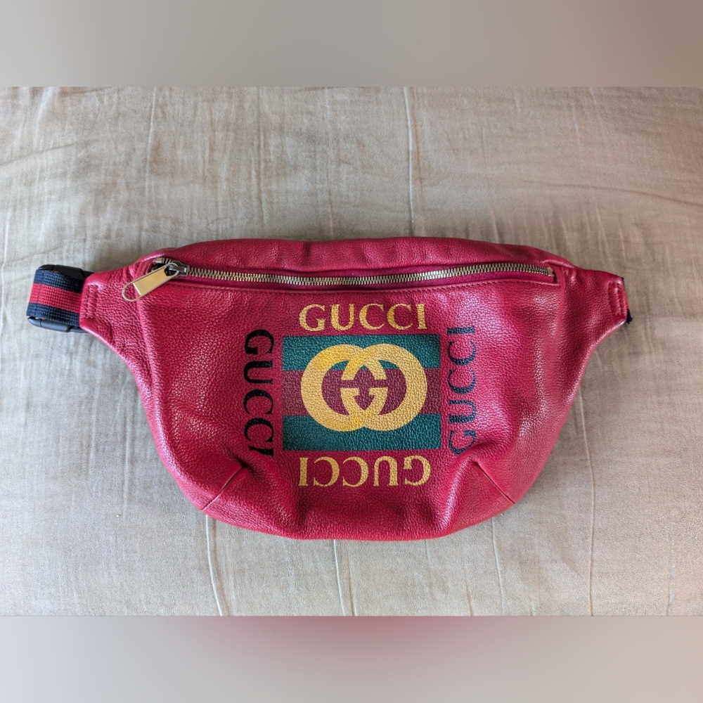 Gucci Coco Capitan Leather Belt Bag